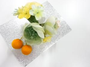 アンティーク　縮緬細工　髪飾り